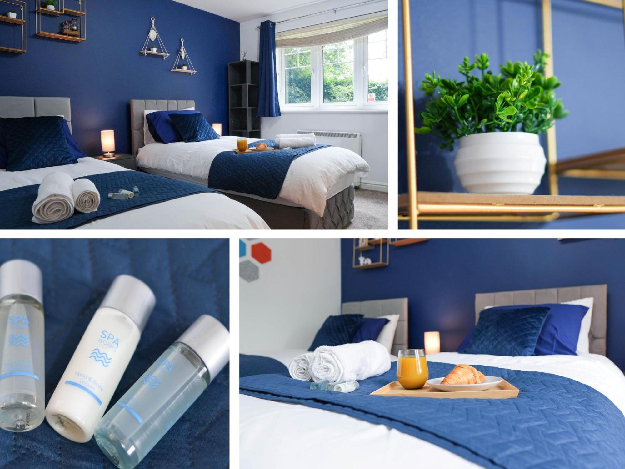 Whole 2-Bed Apartment - Contractors, Professionals, Ulez Free, Free Parking, B'Ham City 10Mins Birmingham Eksteriør bilde